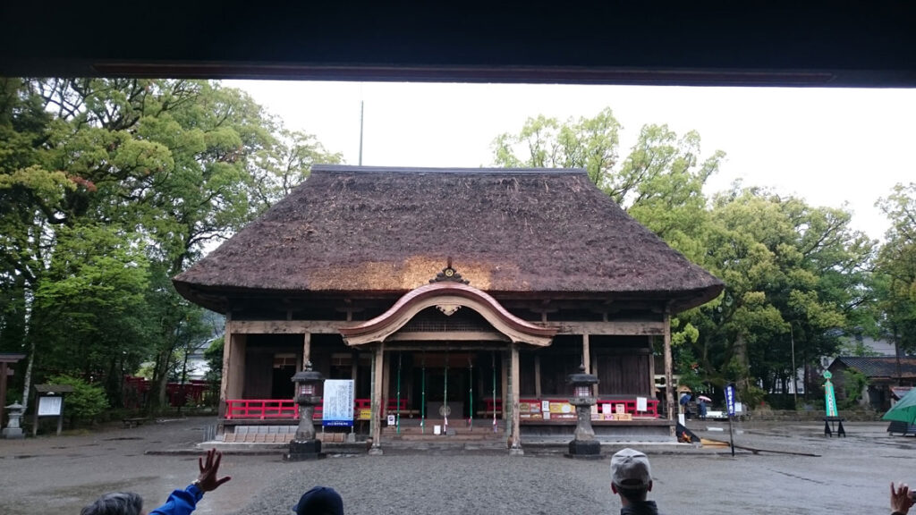 鹿兒島熊本福岡，青井阿蘇神社，拜殿