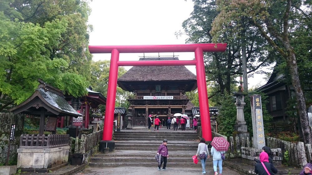 鹿兒島熊本福岡，青井阿蘇神社，樓門