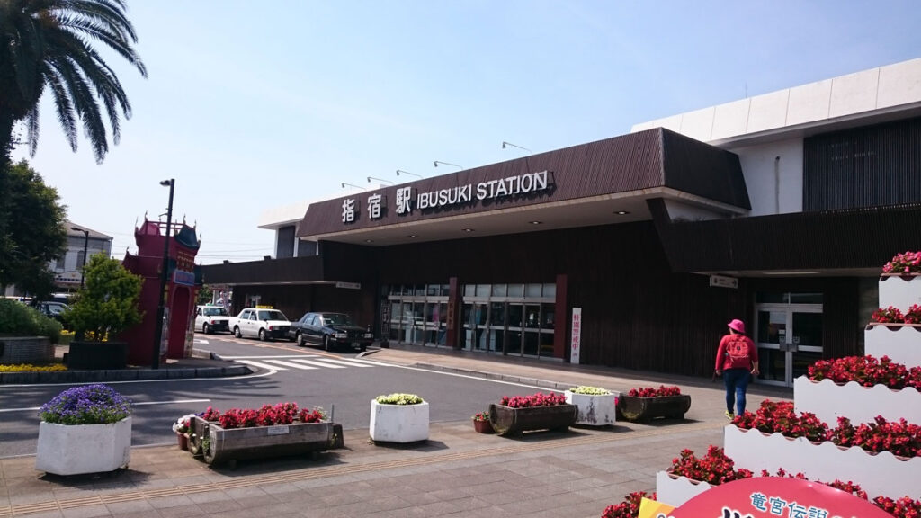 鹿兒島熊本福岡，指宿玉手箱，火車站