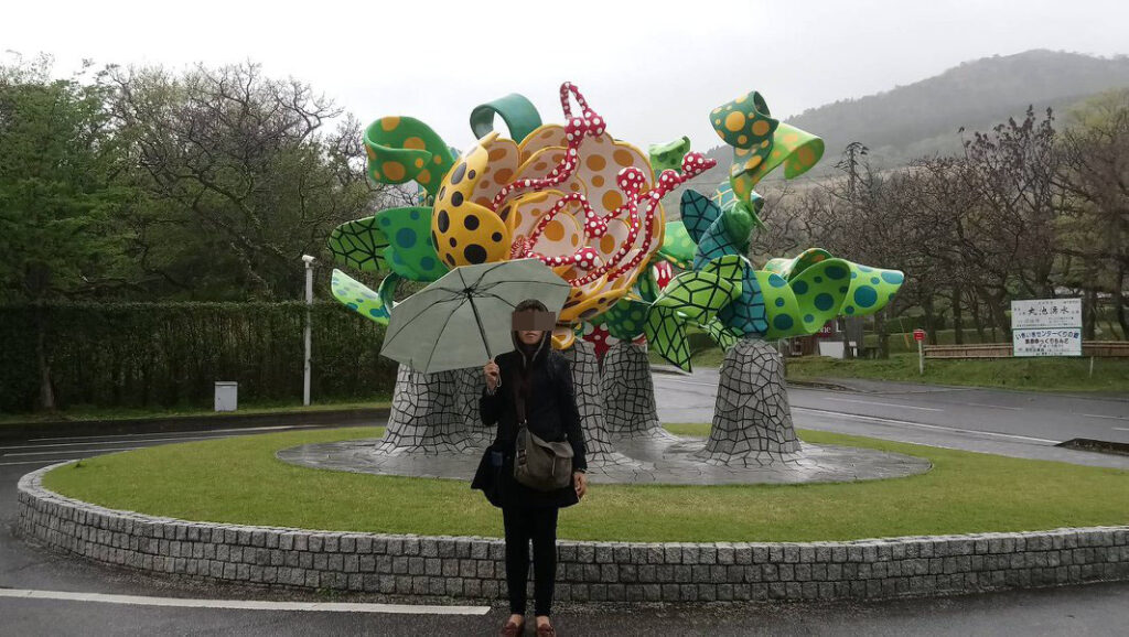 鹿兒島熊本福岡，霧島藝術之森美術館，草間彌生，香格里拉之花
