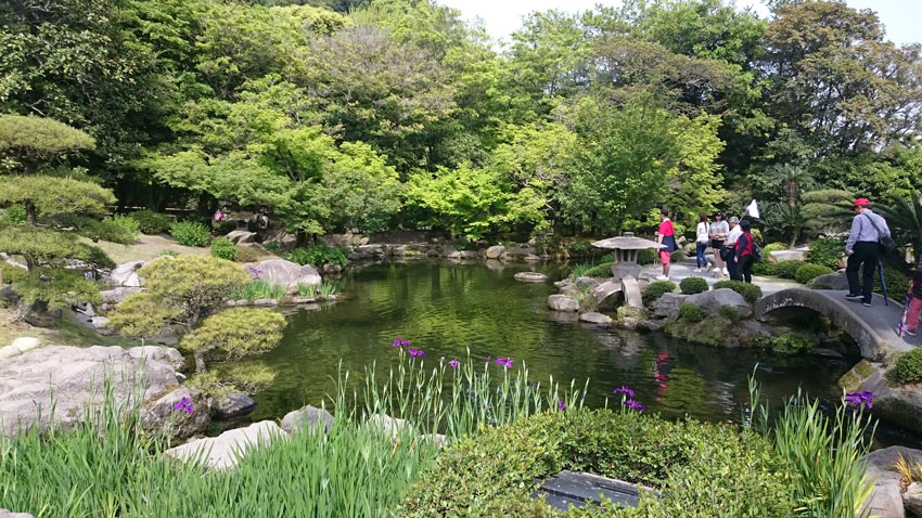 鹿兒島熊本福岡,磯庭園(仙巖園),庭園