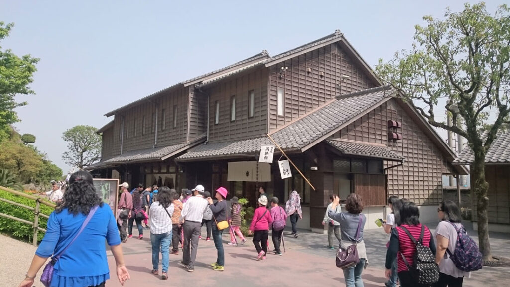 鹿兒島熊本福岡,磯庭園(仙巖園),古蹟紀念品店