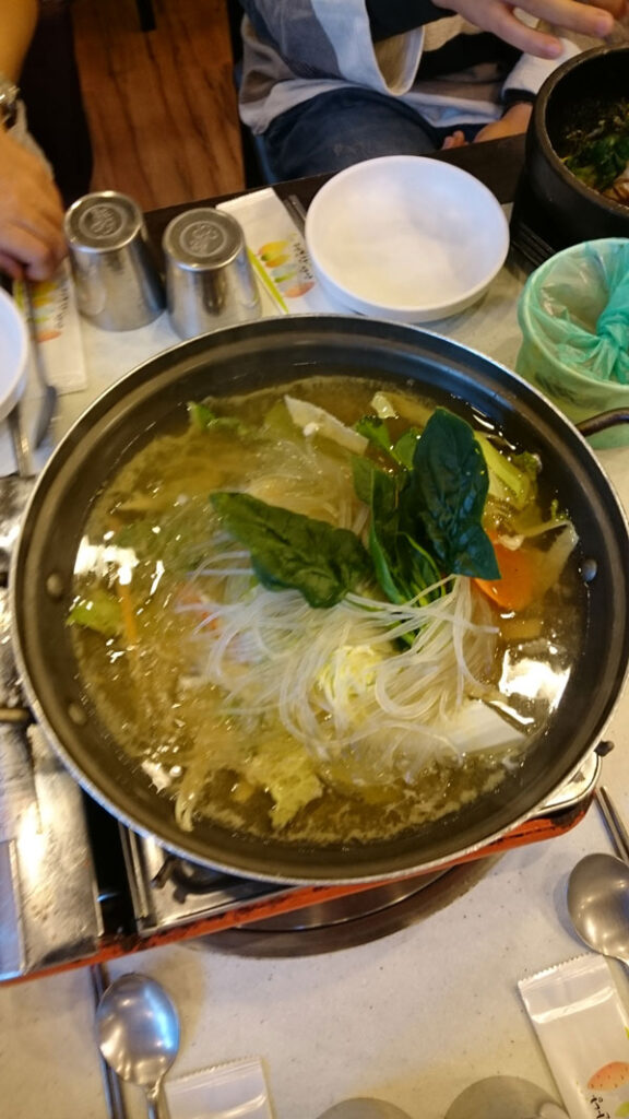 石鍋拌飯 bibimbap 湯