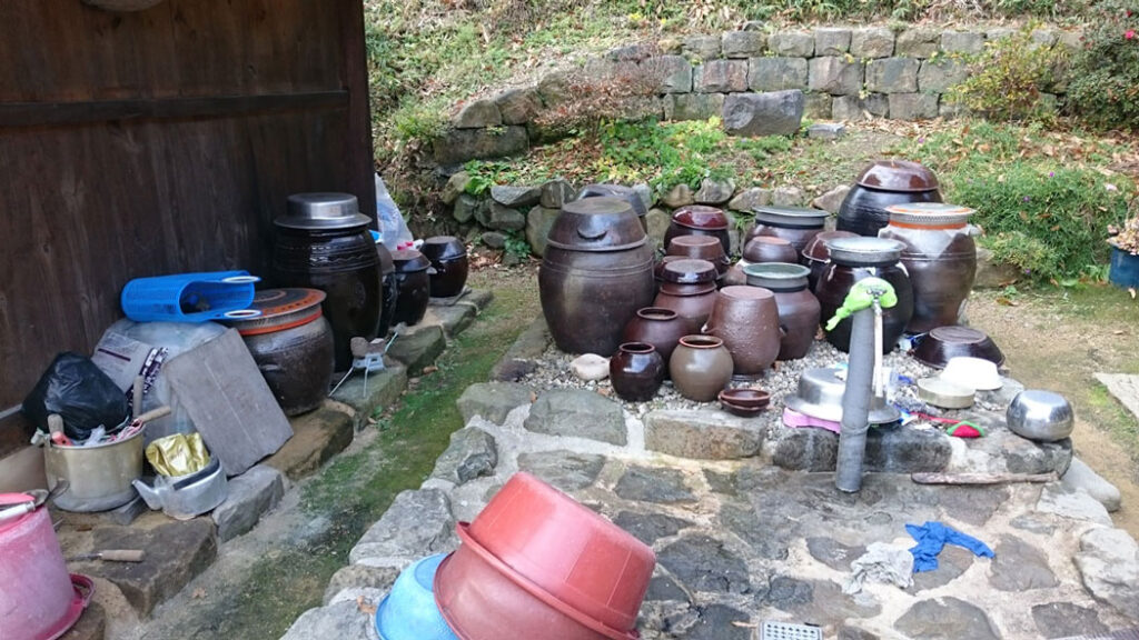 慶洲良洞村 醬缸與泡菜缸
