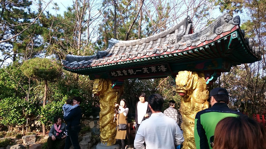 海龍宮 haedong-yonggungsa 門