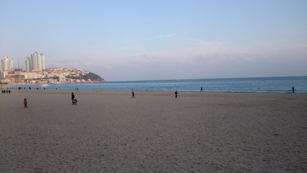 海雲台 haeundae 海灘