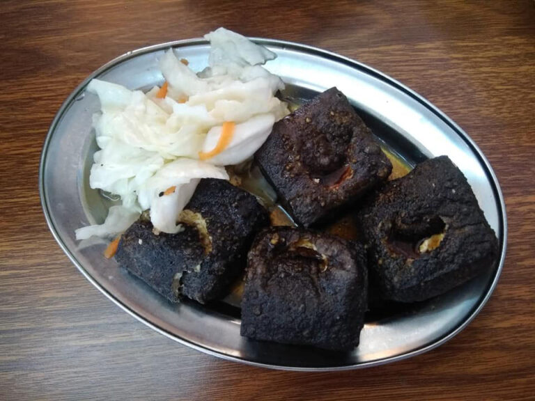 黑皮臭豆腐