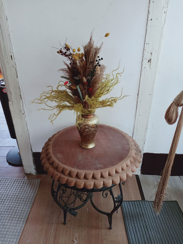 鳳山黃埔眷村，1955誠正眷味，乾燥花