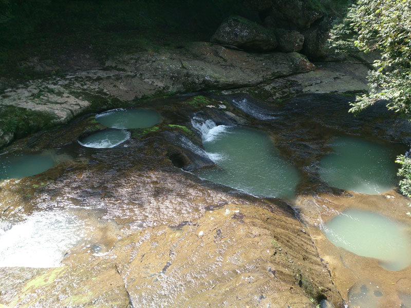 南投山林3日遊 杉林溪森林生態渡假園區 九九吊橋下壺穴