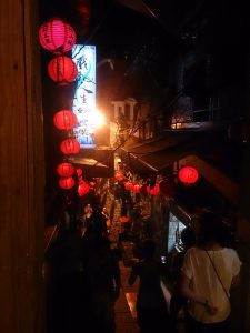 九份老街-豎崎路夜景
