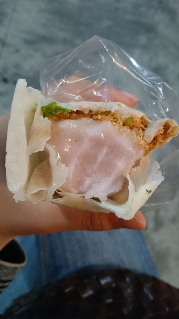 宜蘭市 宜蘭酒廠 香菜花生冰淇淋捲