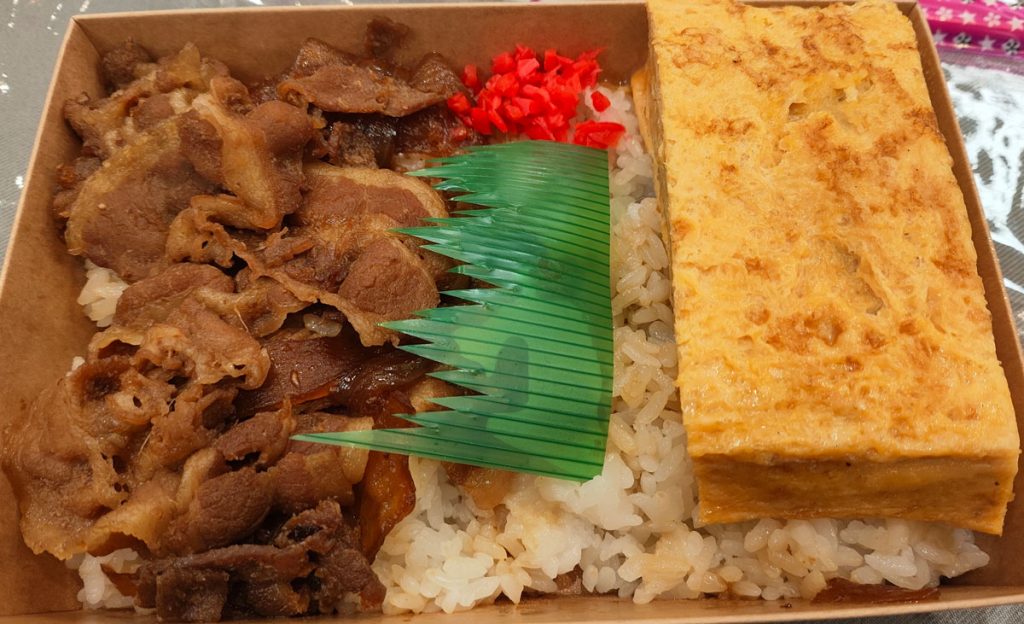 東京厚燒玉子-玉子燒蔥燒豬肉便當